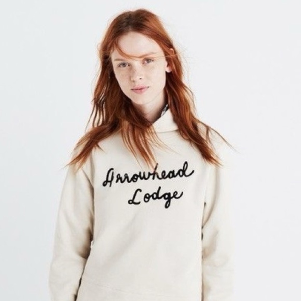 Madewell Arrowhead Lodge Funnel Neck Sweatshirt